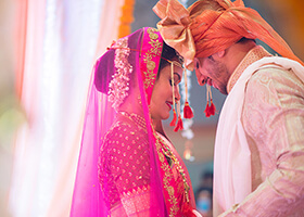 Grand Wedding Ceremony at Oxford Golf & Country Club, Pune, Maitrayiee Weds Nachiket