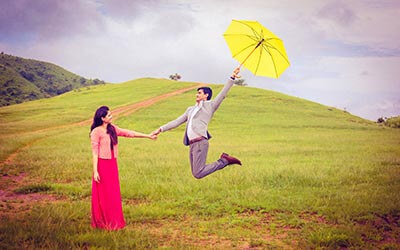 Creative Pre Wedding Photo Shoot